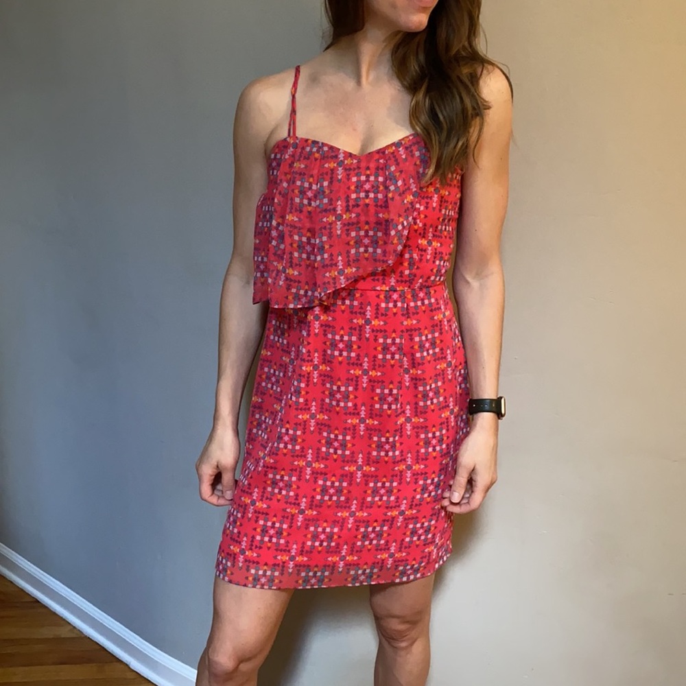 BCBGeneration geometric prints dress